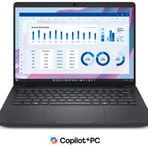 Dell Pro Max 14 MC14255, AMD Ryzen AI 7 PRO 350 (24MB cache, 8 cores, up to 5.0GHz), 14" FHD+, LCD, 300 nits, 16GB: 1x16GB, LPDDR5x, 8000 MT/s, 512GB, SSD Gen4, AMD Radeon Integrated Graphics, FHD HDR RGB Cam, Wi-Fi 7, FPR, Backlit Kb, Win 11 Pro, 3Y