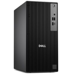 Dell Pro Tower QCT1250, Intel Core Ultra 7 265 (13 TOPS NPU, 20 cores, up to 5.3GHz), 8GB: 1 x 8GB, DDR5, up to 5600 MT/s, 512GB SSD, Integrated Graphics, 8x DVD+/-RW, Keyboard&Mouse, 180W, Win 11 Pro, 3Y PS